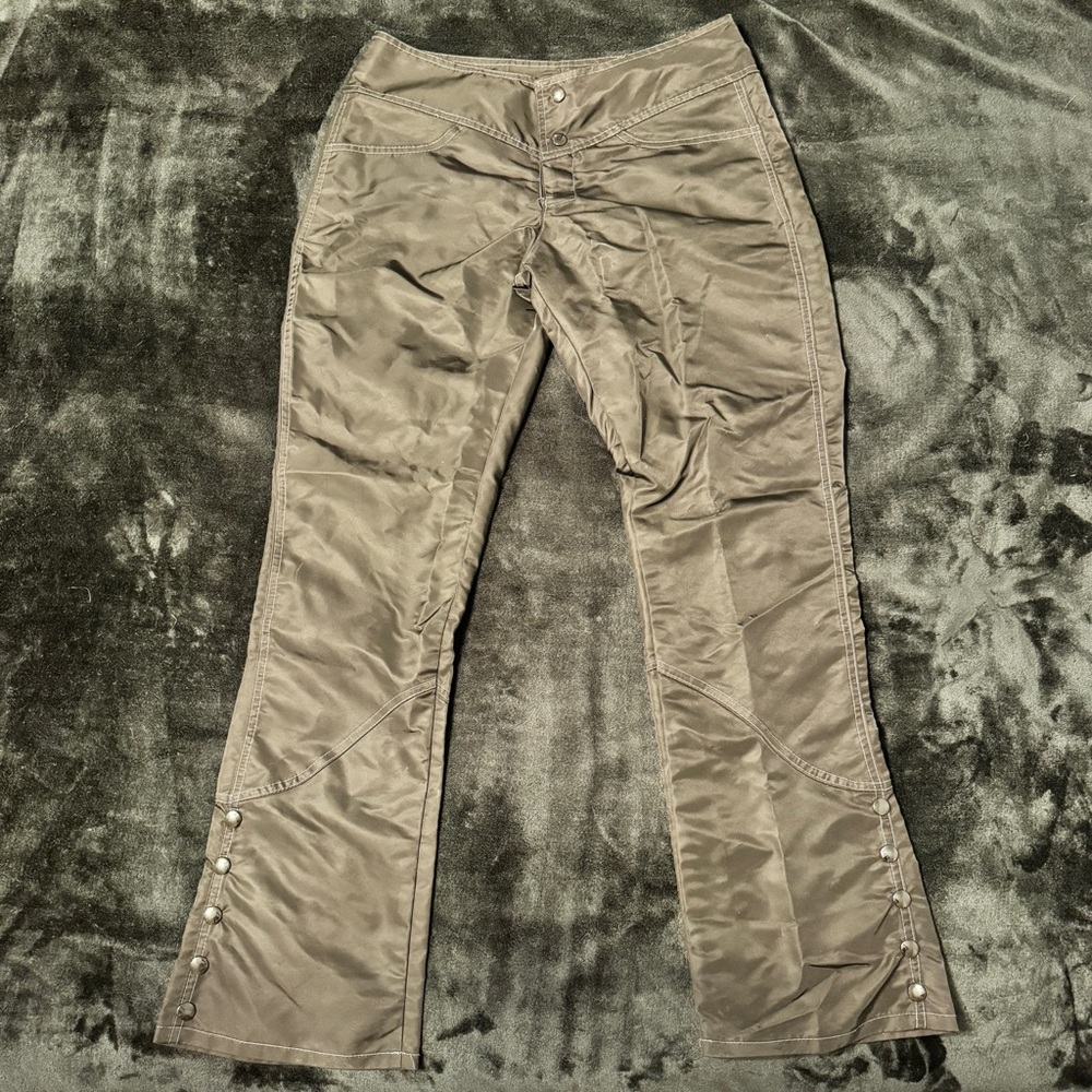 Vintage Red Balls On Fire London L.A. Goth Pants